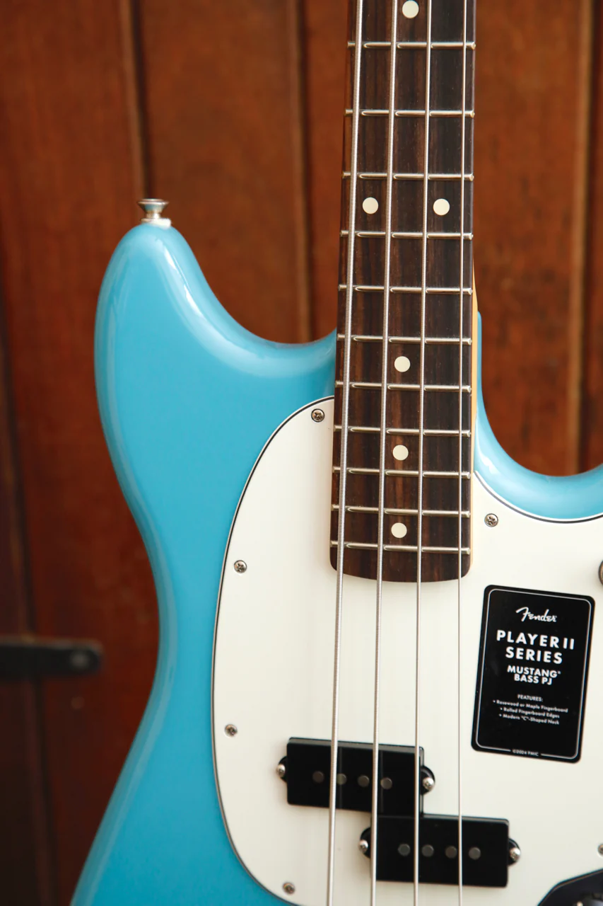 Fender Player II Mustang Bass Aquatone Blue - Image 5