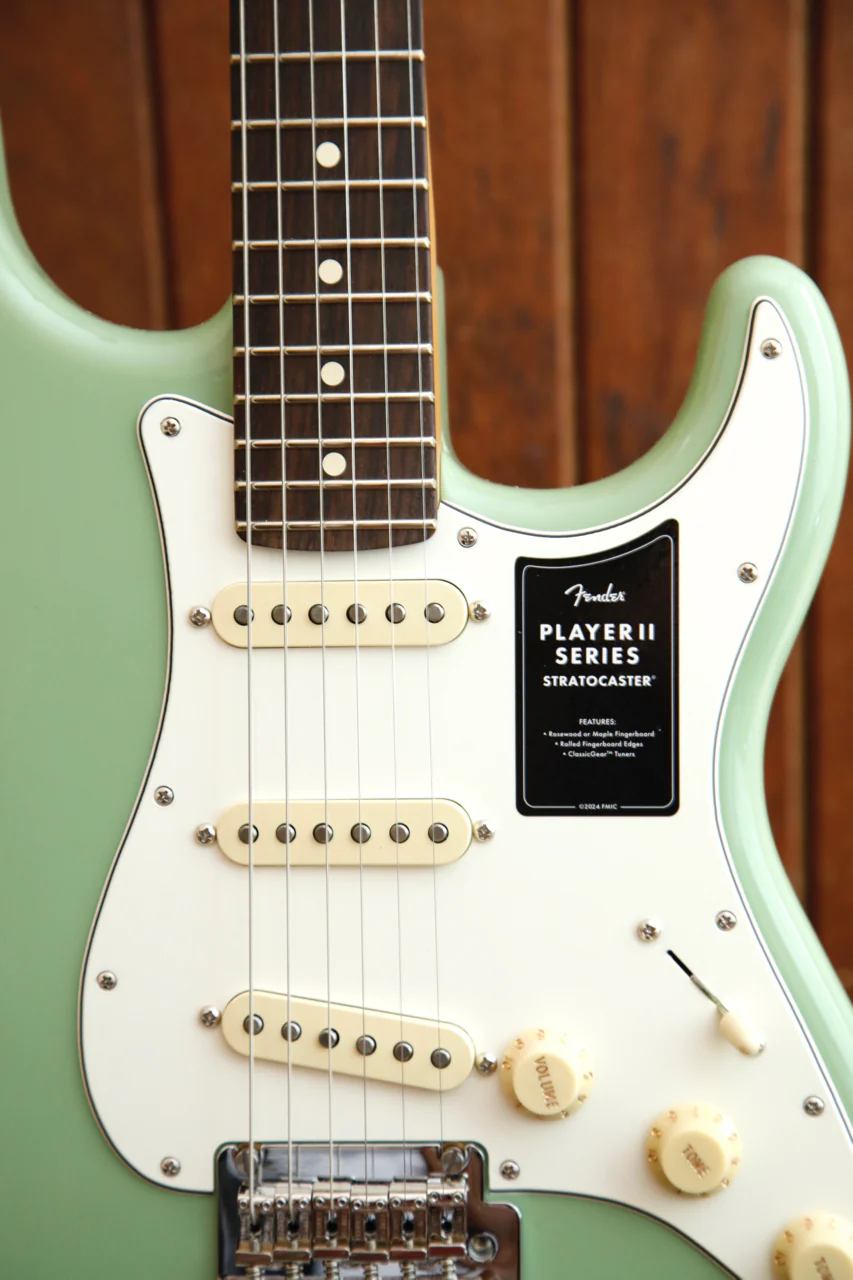 Fender Player II Stratocaster Birch Green Electric Guitar - Image 5