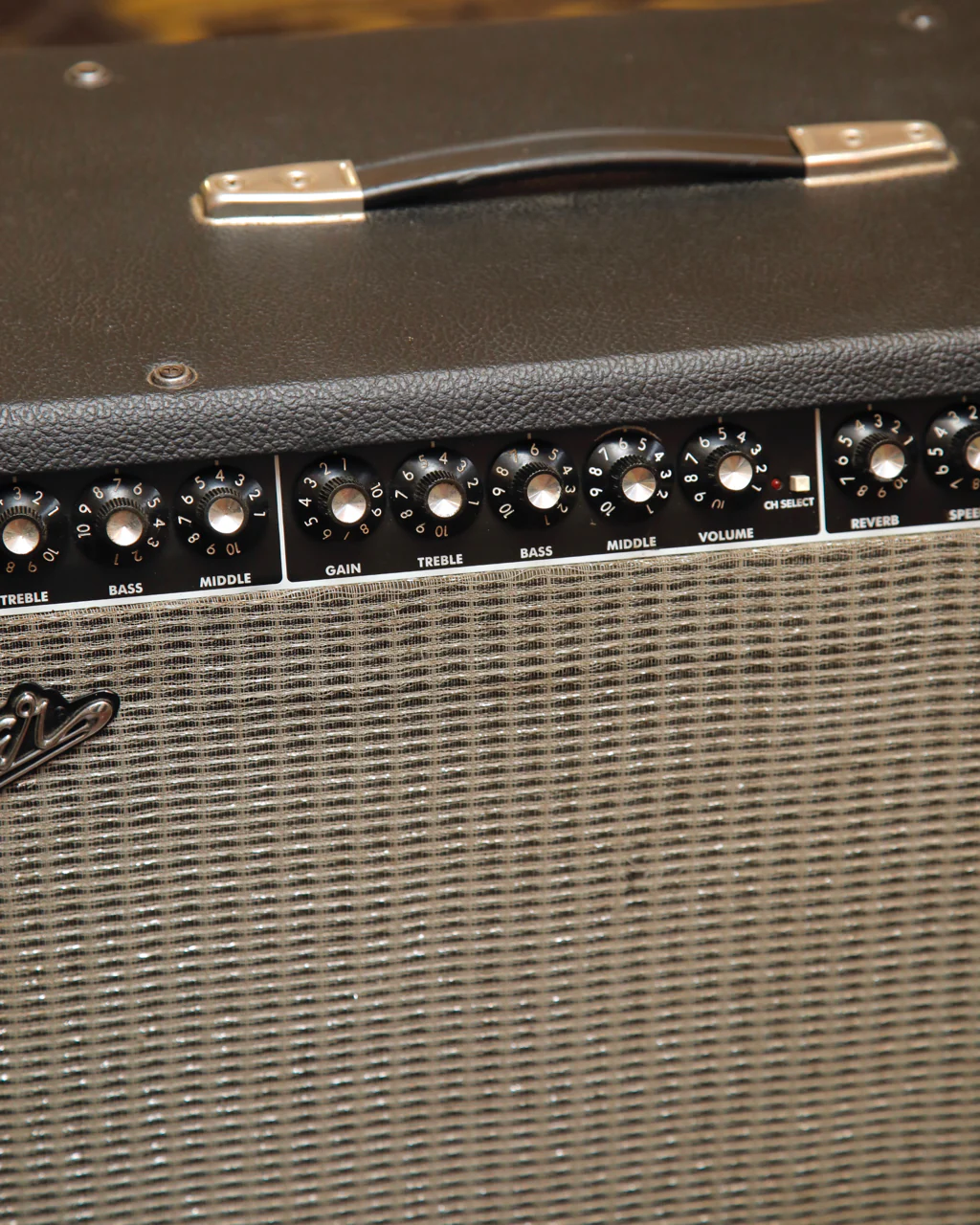 Fender Pro Tube Twin Amp 2x12" 100-Watt Valve Amplifier Combo Pre-Owned - Image 3