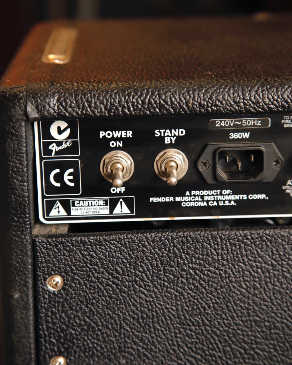 Fender Pro Tube Twin Amp 2x12" 100-Watt Valve Amplifier Combo Pre-Owned - Image 6