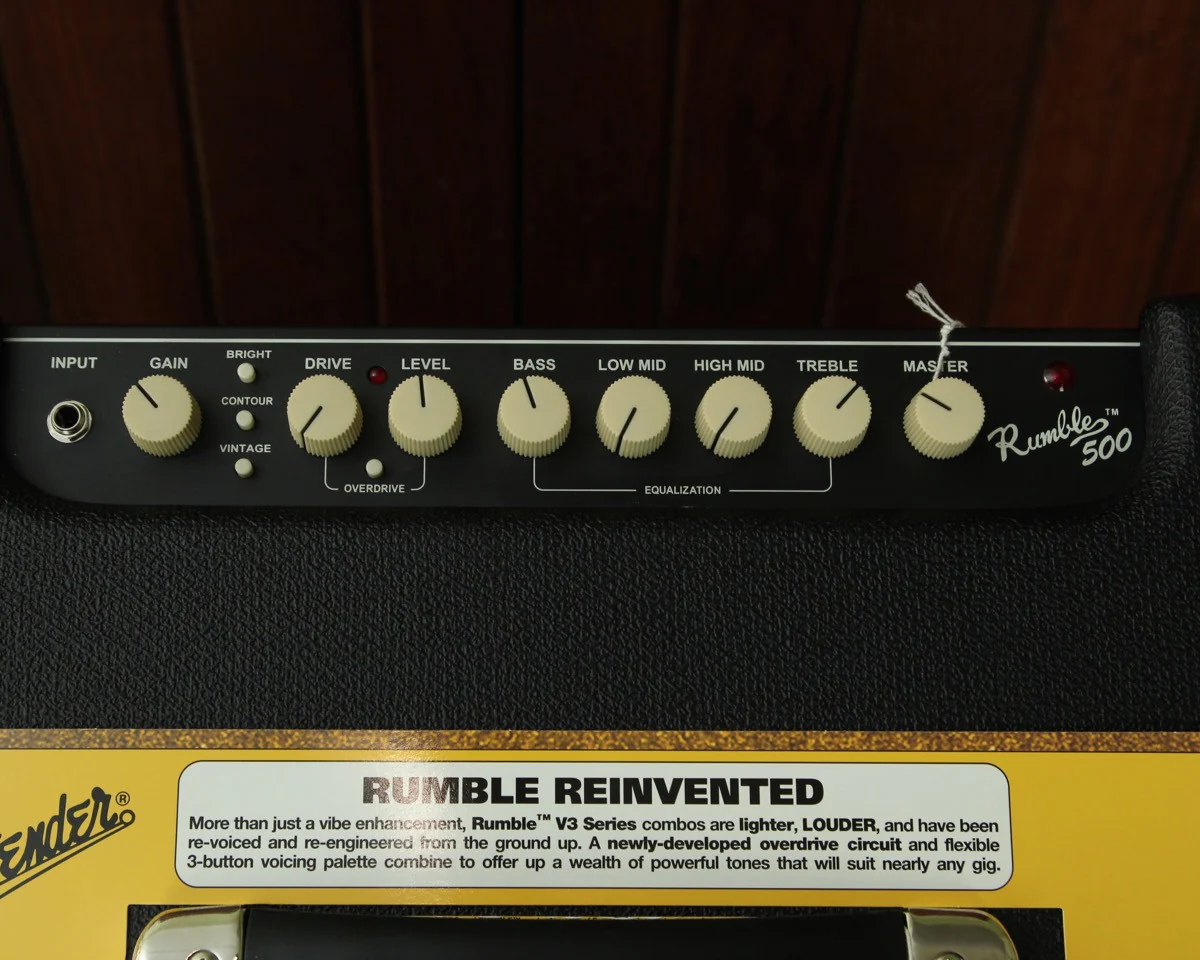 Fender Rumble 500 Combo Bass Amplifier - Image 3