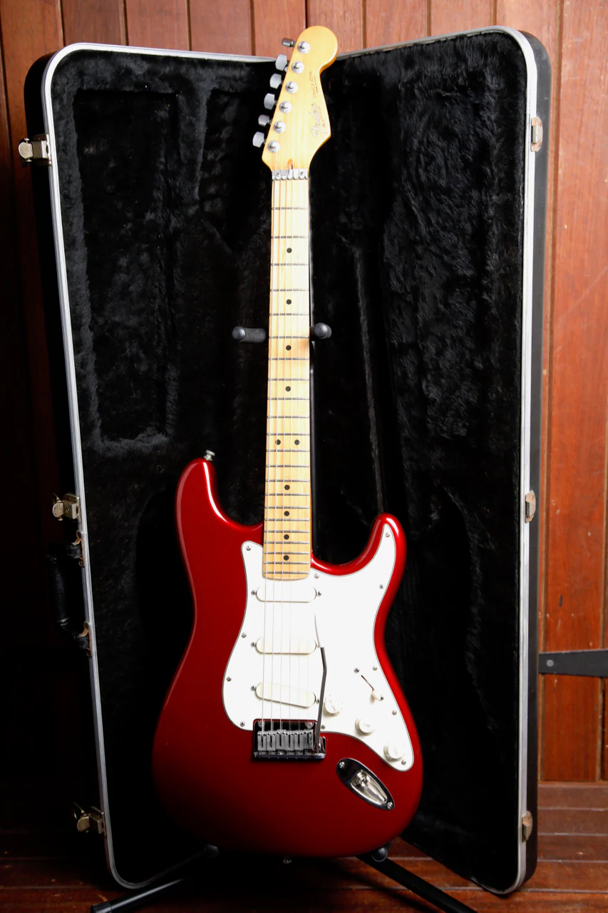 Fender Stratocaster Plus 1988 Candy Apple Red Electric Guitar Pre-Owned - Image 2