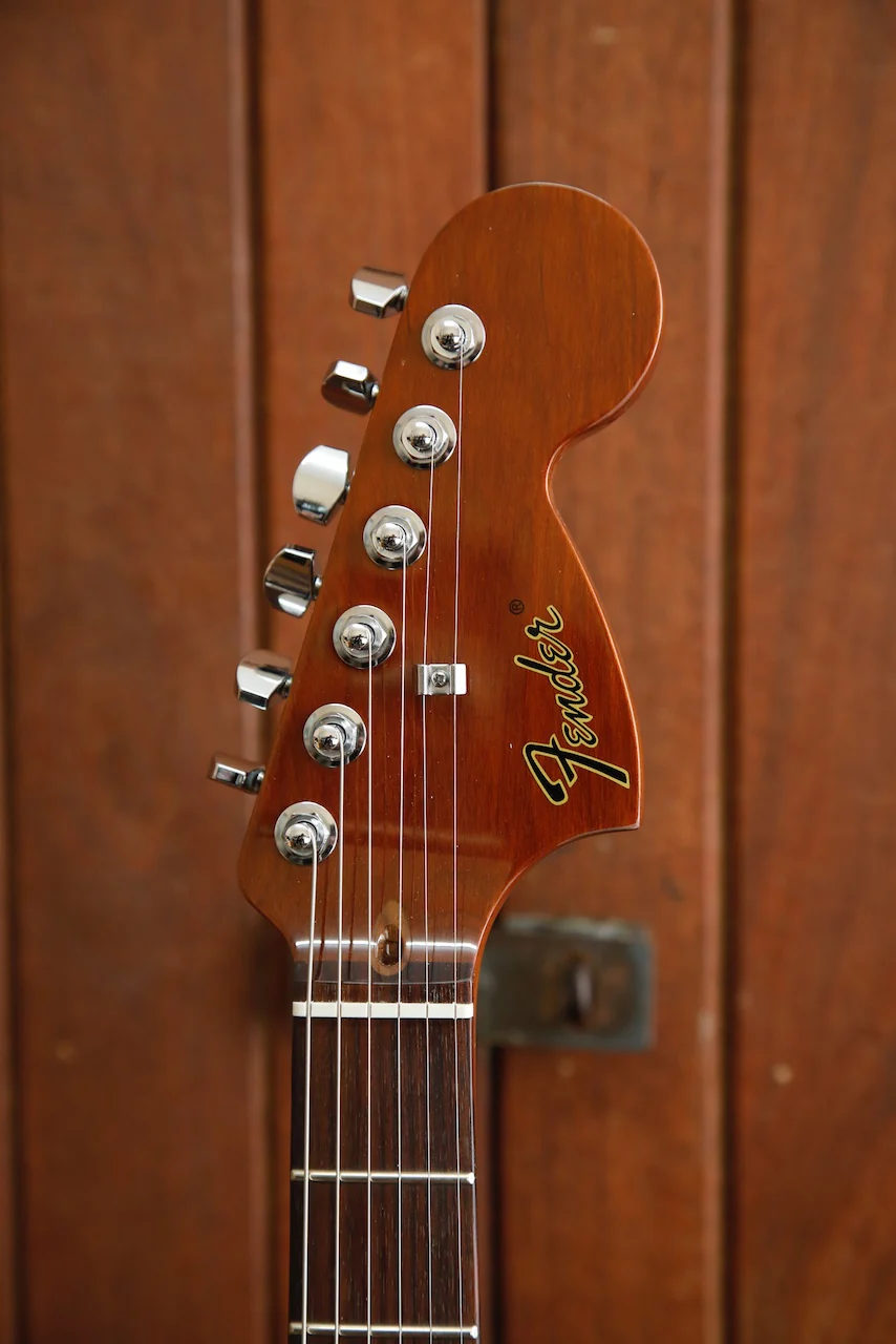 Fender Tom DeLonge Signature Starcaster Guitar Surf Green - Image 4