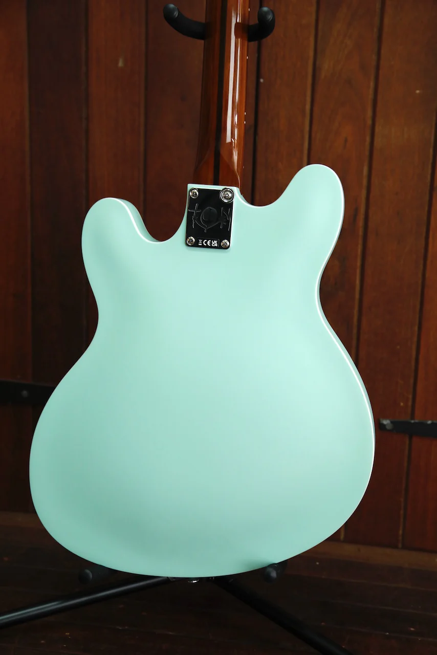 Fender Tom DeLonge Signature Starcaster Guitar Surf Green - Image 6