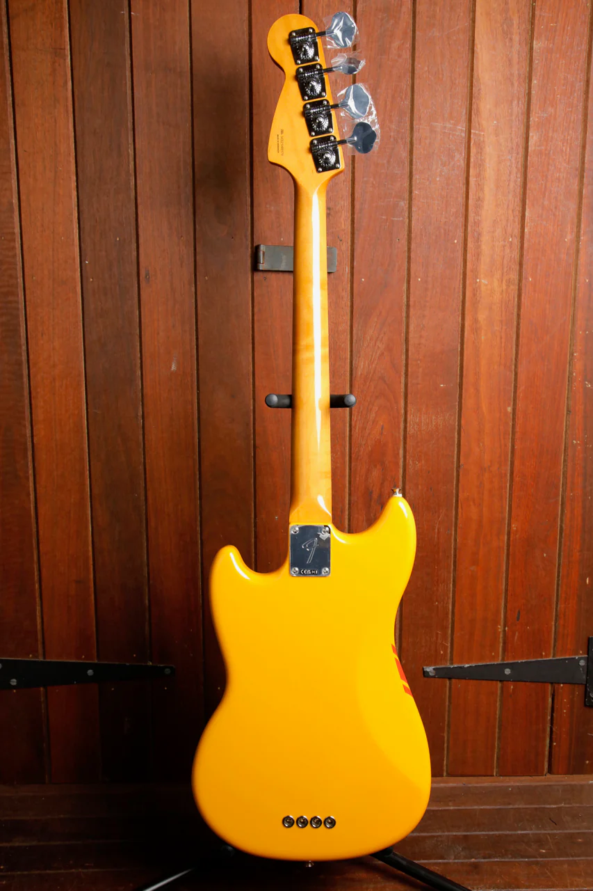 Fender Vintera II '70s Competition Mustang Bass Guitar Competition Orange - Image 12