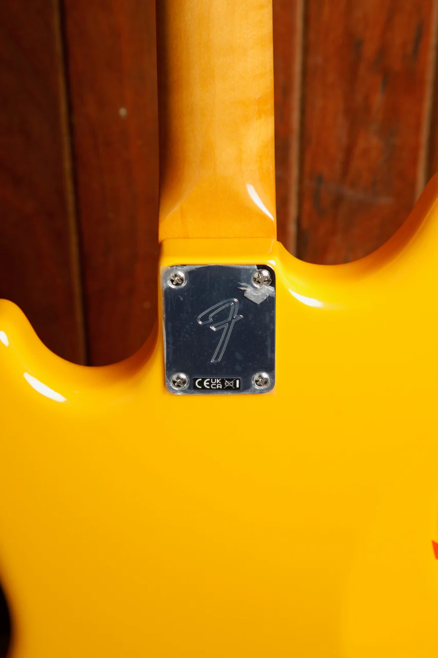 Fender Vintera II '70s Competition Mustang Bass Guitar Competition Orange - Image 15
