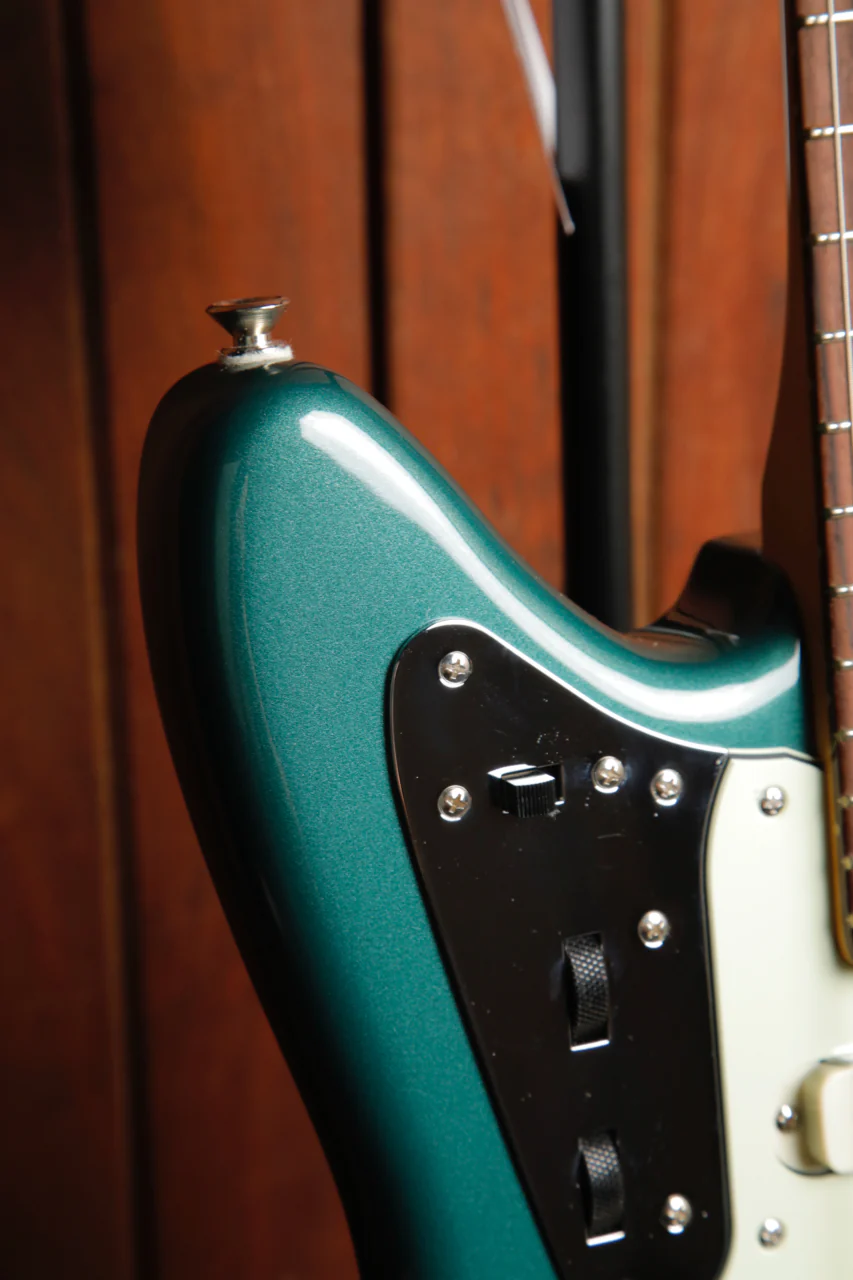 Fender Vintera III Mid '60s Jaguar Sherwood Green Metallic Electric Guitar - Image 7