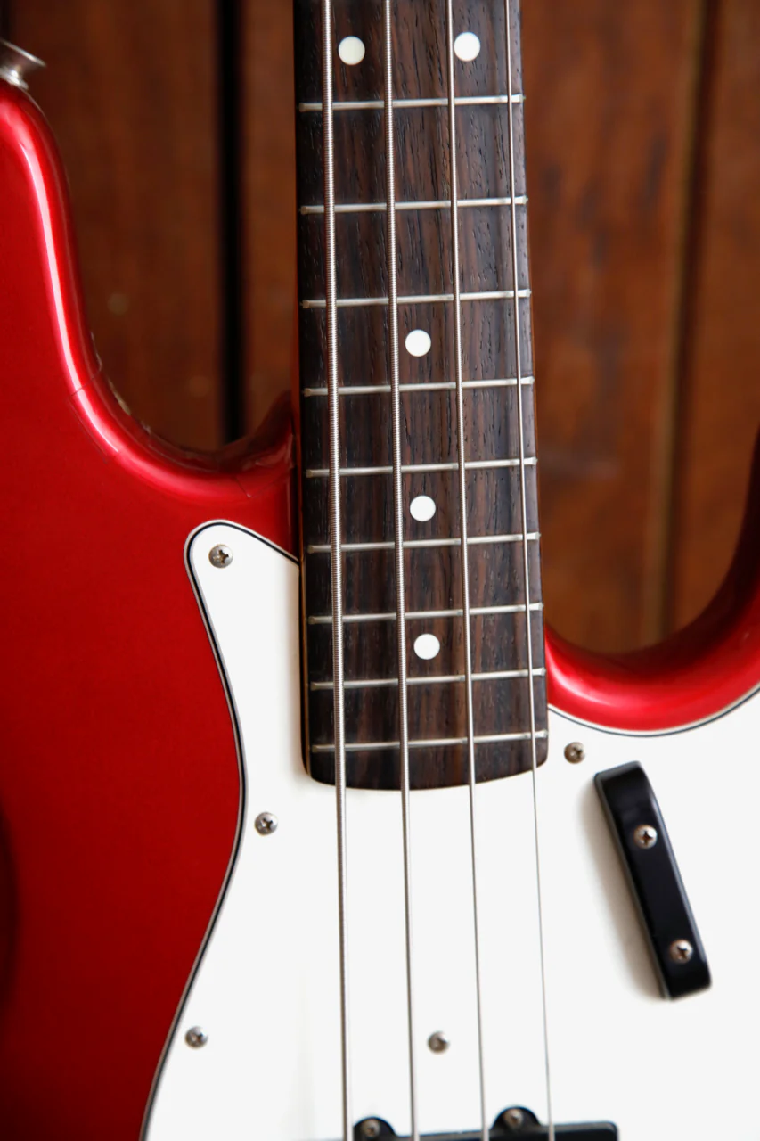 Fernandes J-Bass Candy Apple Red Pre-Owned - Image 5