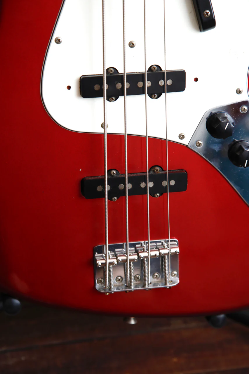 Fernandes J-Bass Candy Apple Red Pre-Owned - Image 7