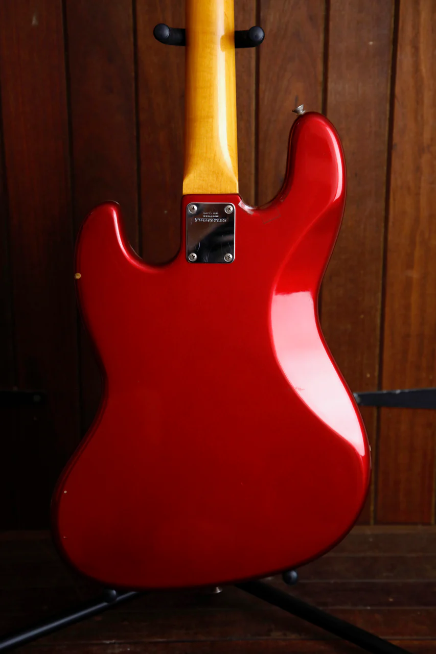Fernandes J-Bass Candy Apple Red Pre-Owned - Image 8