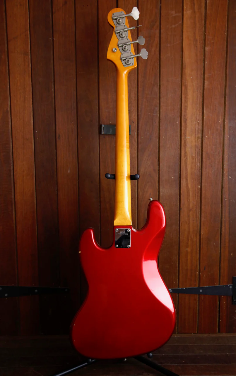 Fernandes J-Bass Candy Apple Red Pre-Owned - Image 9