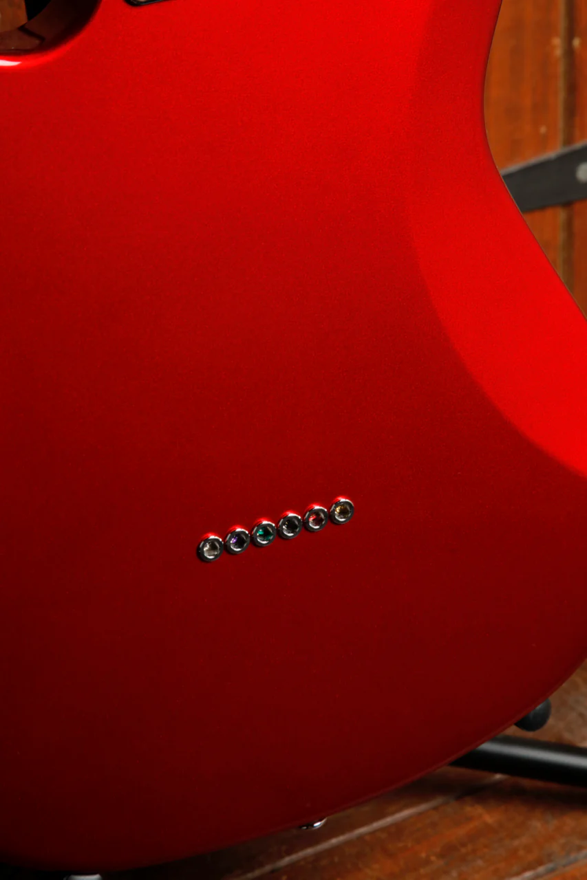 FGN Iliad JIL2-CL-ASH-M/CAR Candy Apple Red Electric Guitar Pre-Owned - Image 15