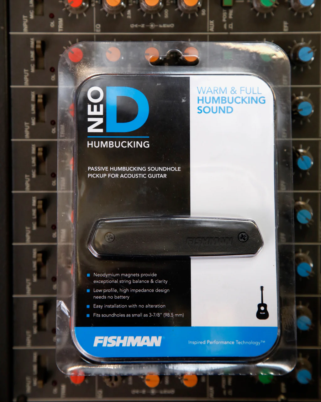 Fishman Neo D Humbucking Soundhole Acoustic Pickup