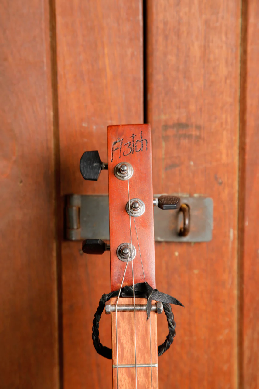 Fletch 3-String Cigar Box Guitar Made in Perth - Image 3