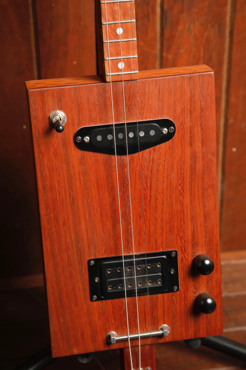 Fletch 3-String Cigar Box Guitar Made in Perth - Image 5