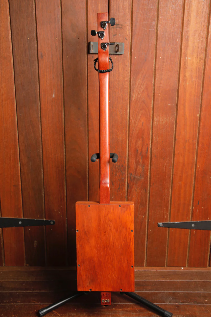 Fletch 3-String Cigar Box Guitar Made in Perth - Image 9