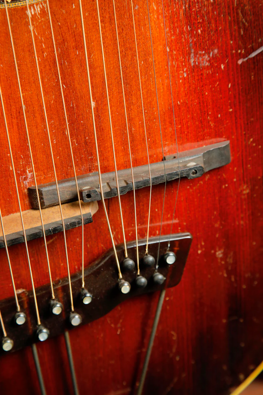 Gibson 1919 Harp Guitar "U" Style Acoustic Instrument Pre-Owned - Image 10