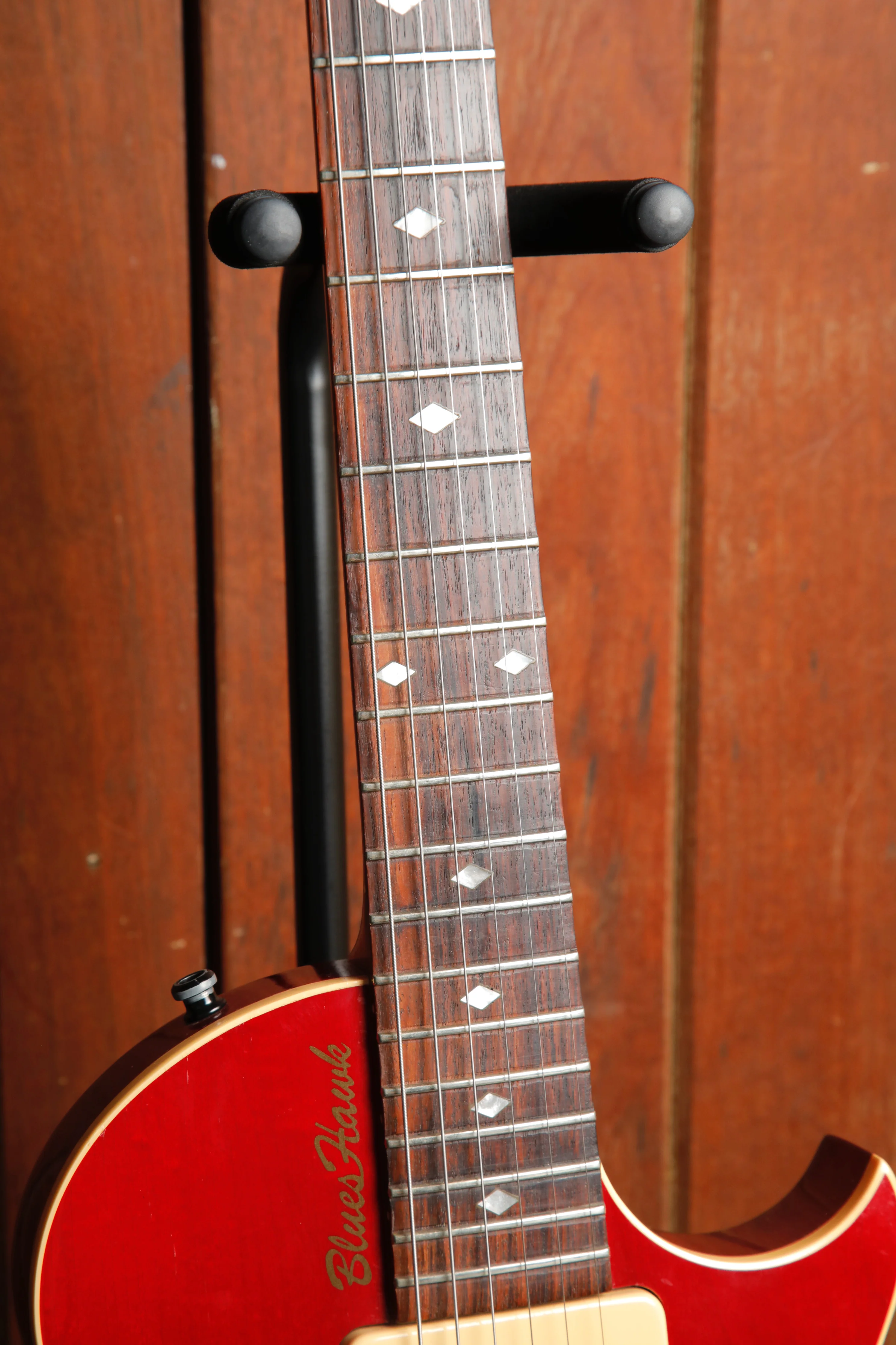 Gibson Blueshawk Heritage Cherry Semi-Hollow Electric Guitar 1998 Pre-Owned - Image 5