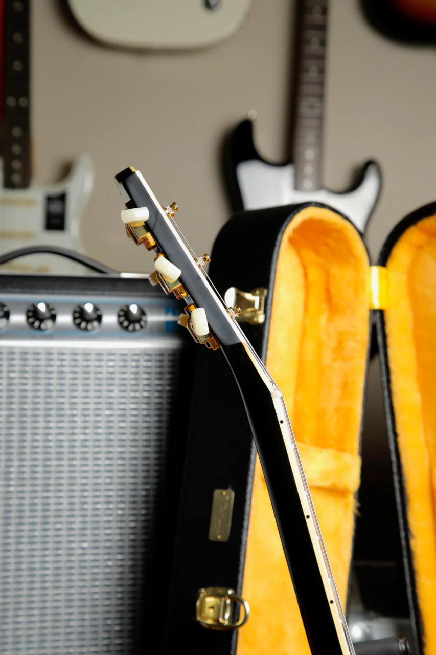 Gibson Custom 1954 Les Paul Custom Staple Pickup Reissue VOS Ebony - Image 10