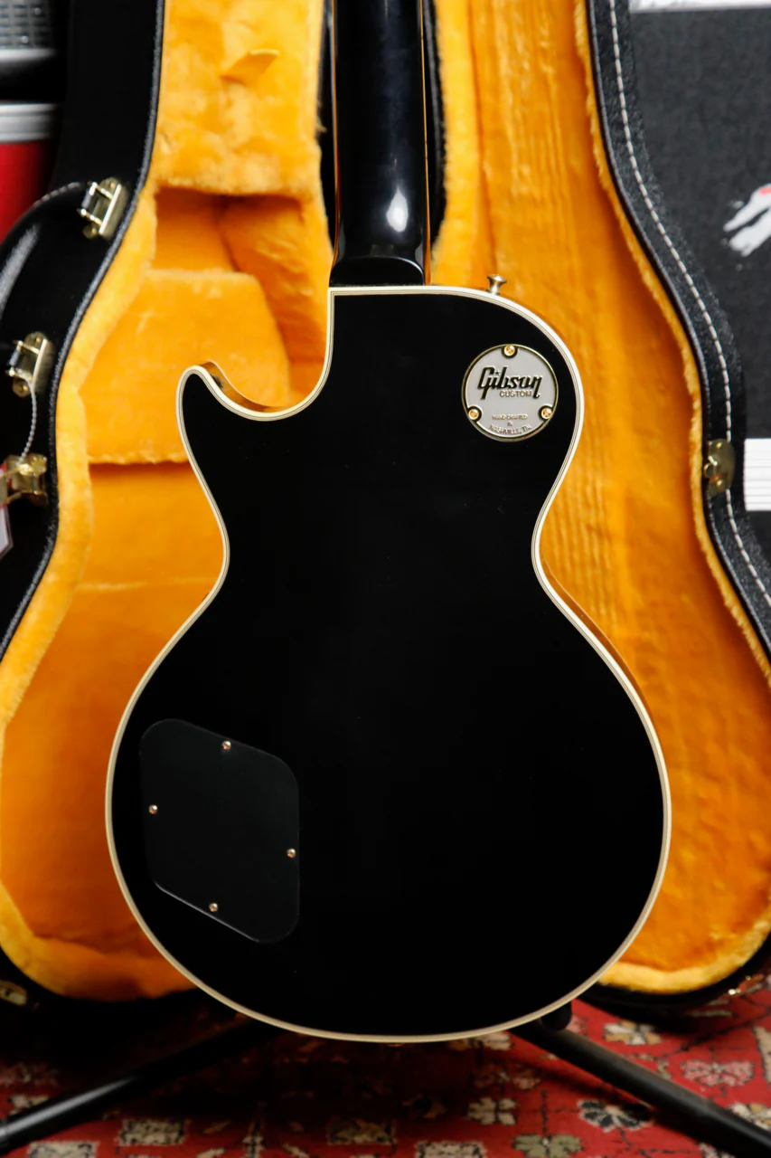 Gibson Custom 1954 Les Paul Custom Staple Pickup Reissue VOS Ebony - Image 11