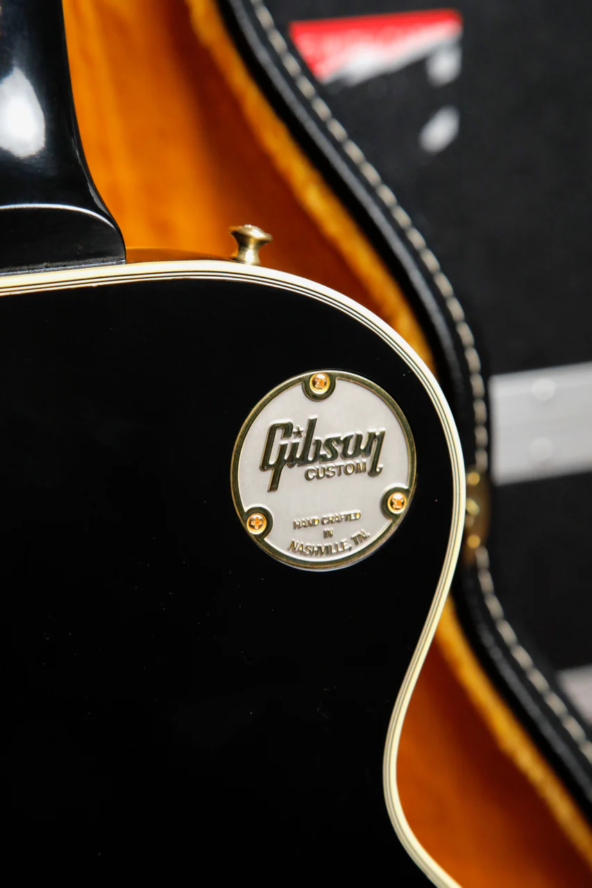 Gibson Custom 1954 Les Paul Custom Staple Pickup Reissue VOS Ebony - Image 15