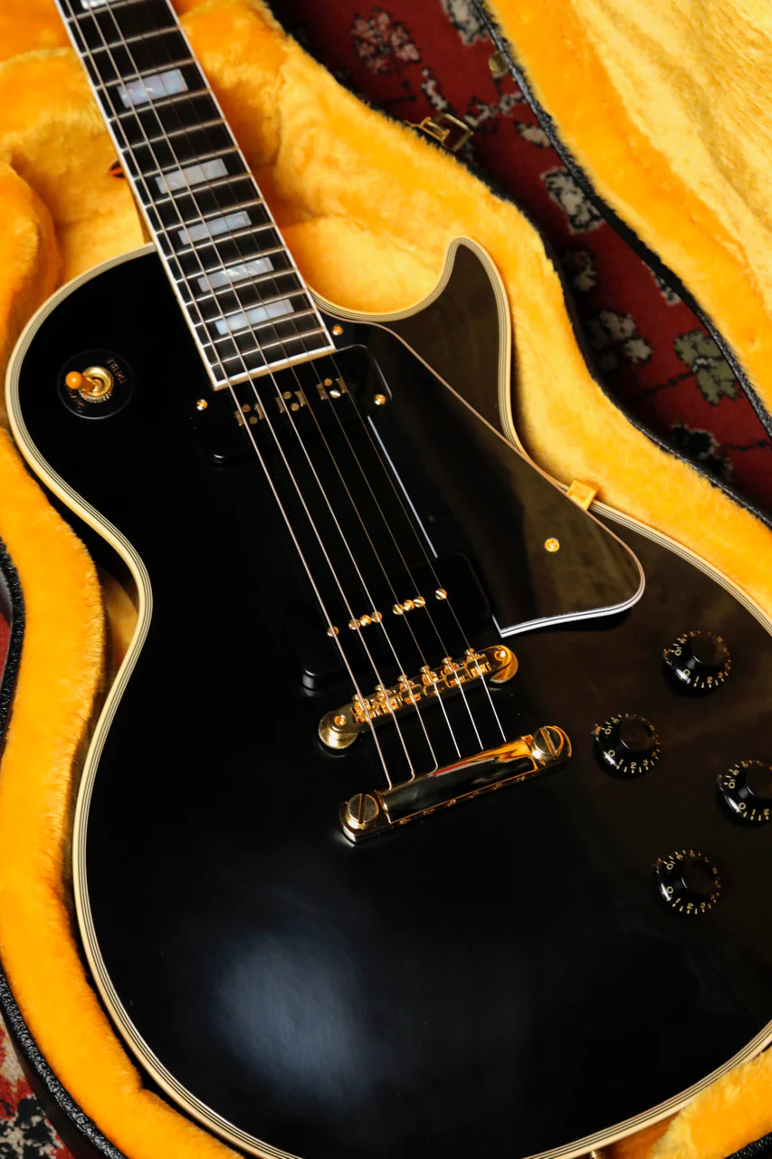 Gibson Custom 1954 Les Paul Custom Staple Pickup Reissue VOS Ebony - Image 18