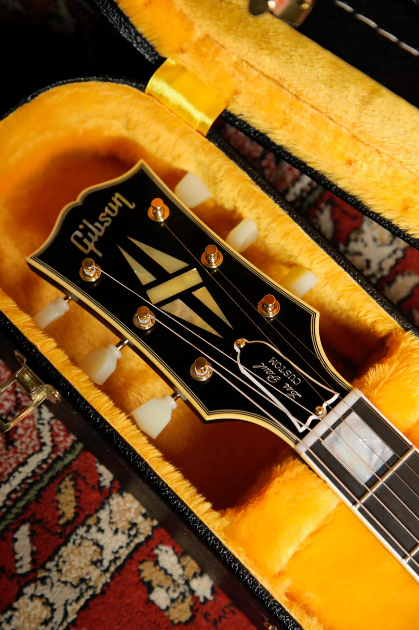 Gibson Custom 1954 Les Paul Custom Staple Pickup Reissue VOS Ebony - Image 19