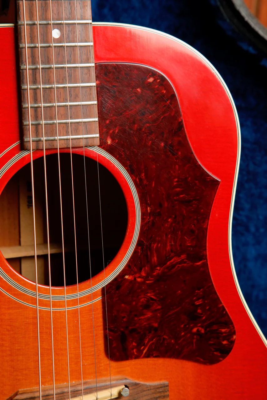 Gibson Custom 1960s J-45 ADJ Heritage Cherry Sunburst Acoustic Guitar 2014 Pre-Owned - Image 6