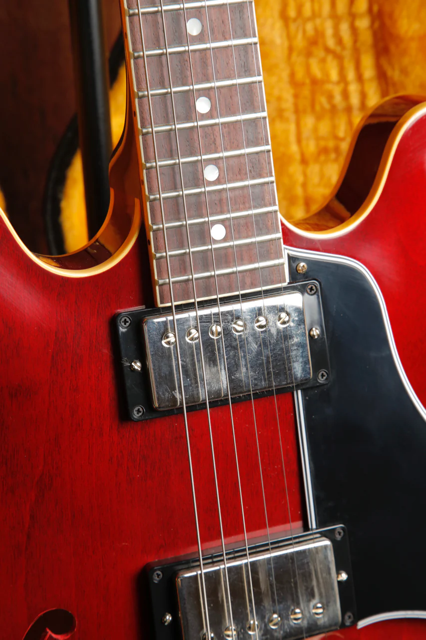 Gibson Custom 1961 ES-335 Reissue VOS 60s Cherry Semi-Hollow Electric Guitar - Image 5
