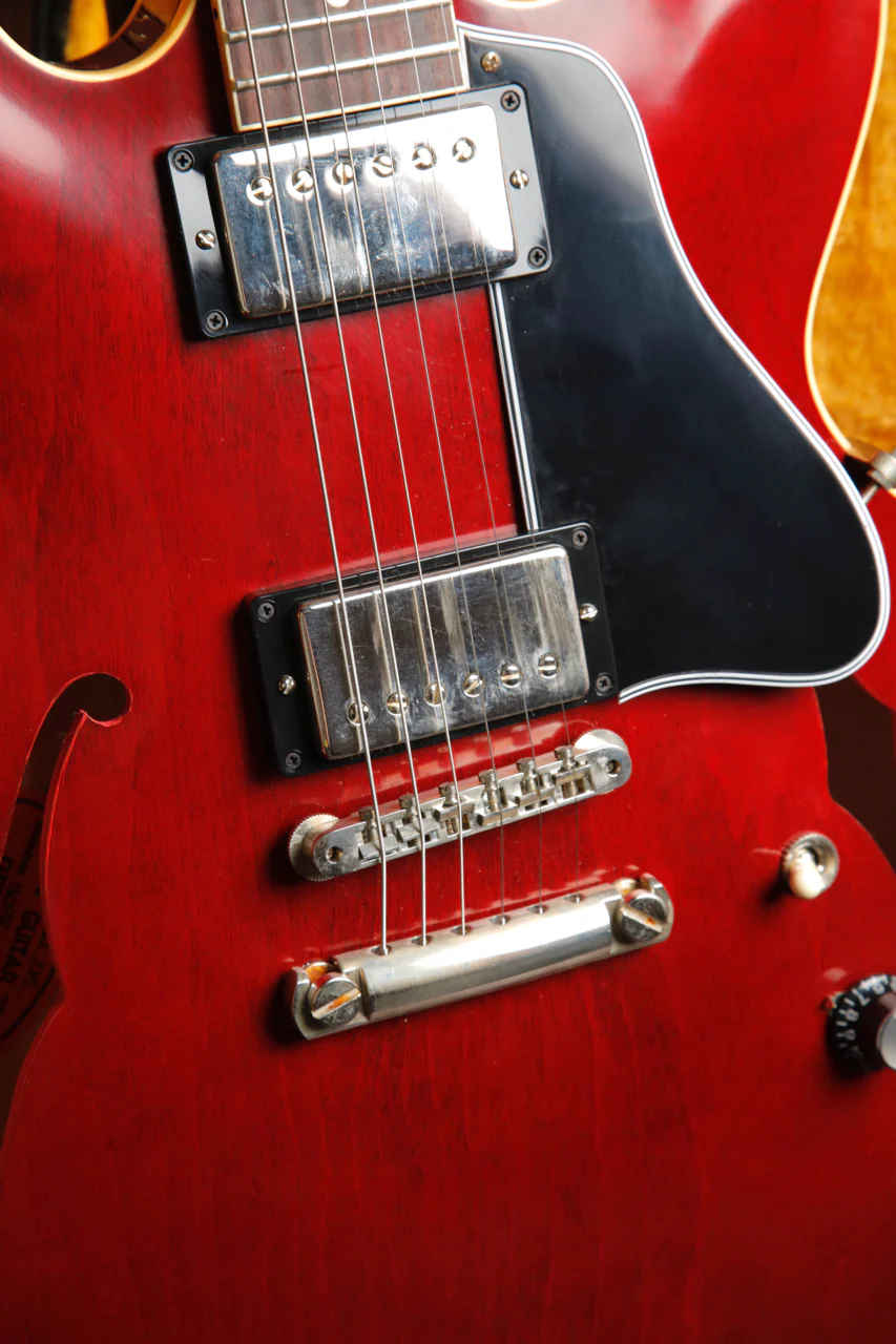 Gibson Custom 1961 ES-335 Reissue VOS 60s Cherry Semi-Hollow Electric Guitar - Image 6