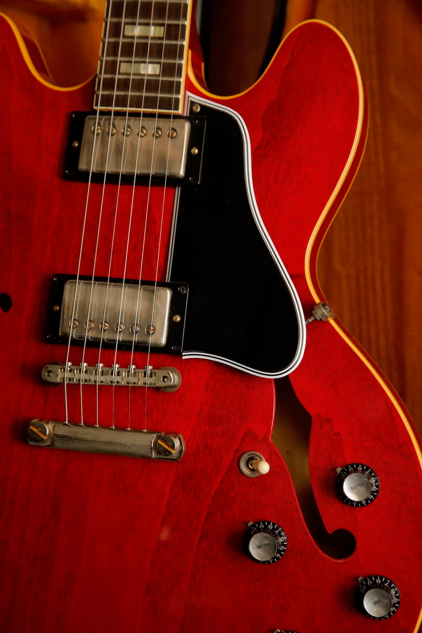 Gibson Custom 1964 ES-335 Reissue VOS Sixties Cherry Guitar - Image 4