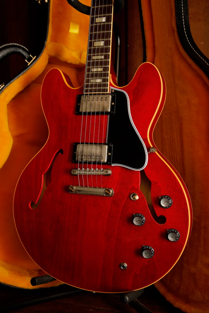 Gibson Custom 1964 ES-335 Reissue VOS Sixties Cherry Guitar - Image 5