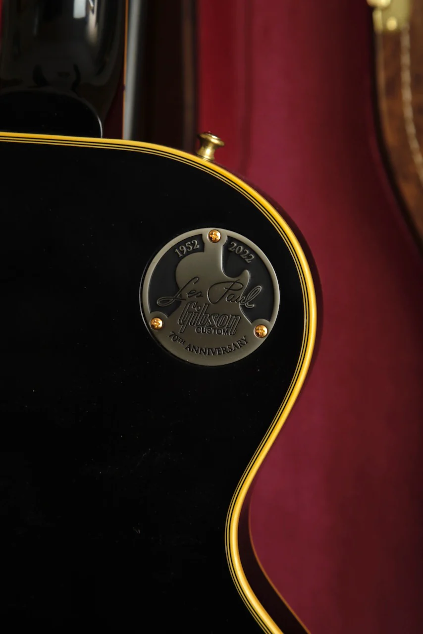 Gibson Custom Les Paul Custom 1957 Reissue 2-Pickup Ebony VOS - Image 10