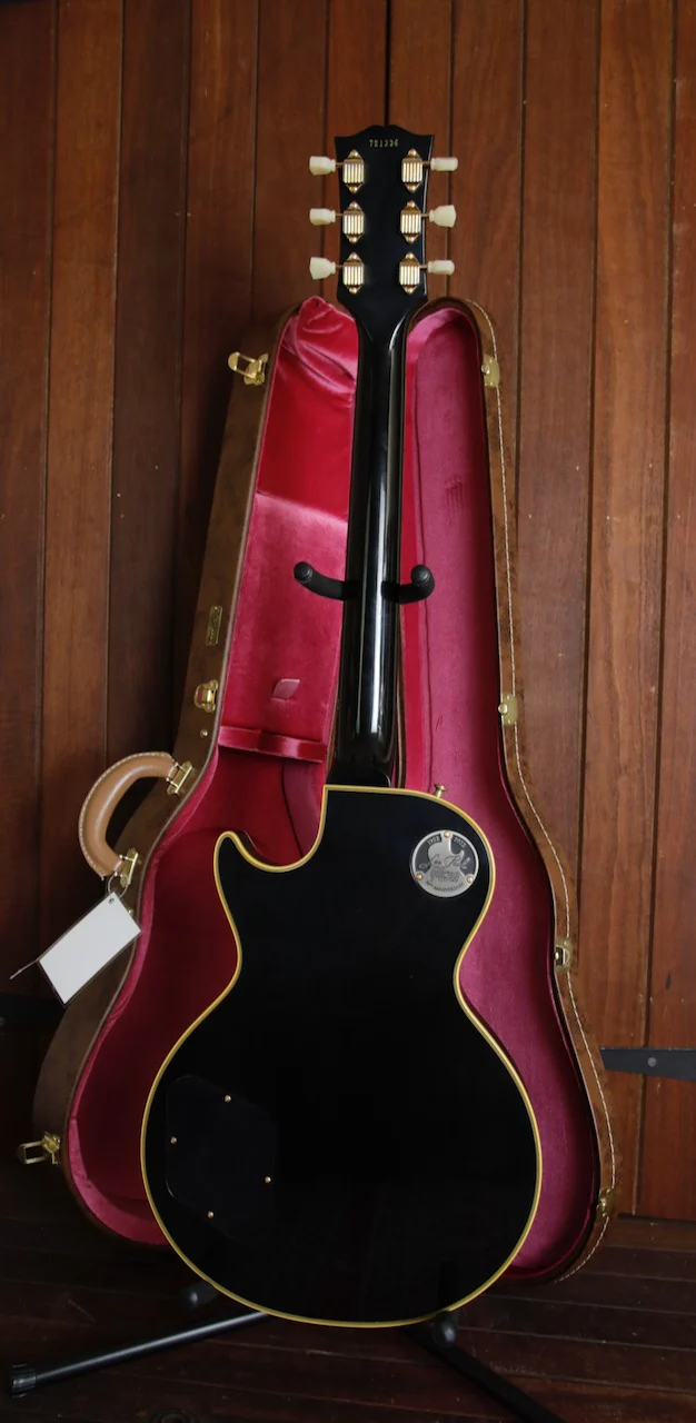 Gibson Custom Les Paul Custom 1957 Reissue 2-Pickup Ebony VOS - Image 11