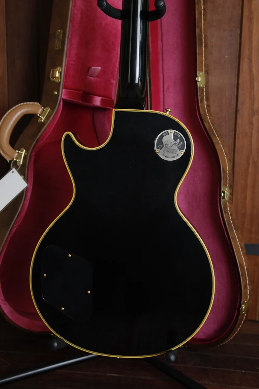 Gibson Custom Les Paul Custom 1957 Reissue 2-Pickup Ebony VOS - Image 12