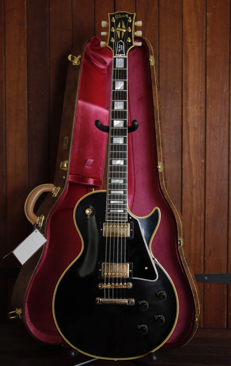 Gibson Custom Les Paul Custom 1957 Reissue 2-Pickup Ebony VOS - Image 3
