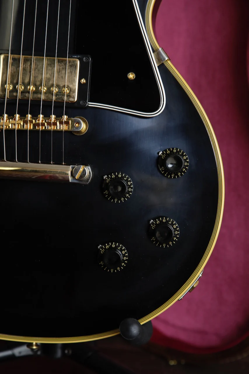 Gibson Custom Les Paul Custom 1957 Reissue 2-Pickup Ebony VOS - Image 5