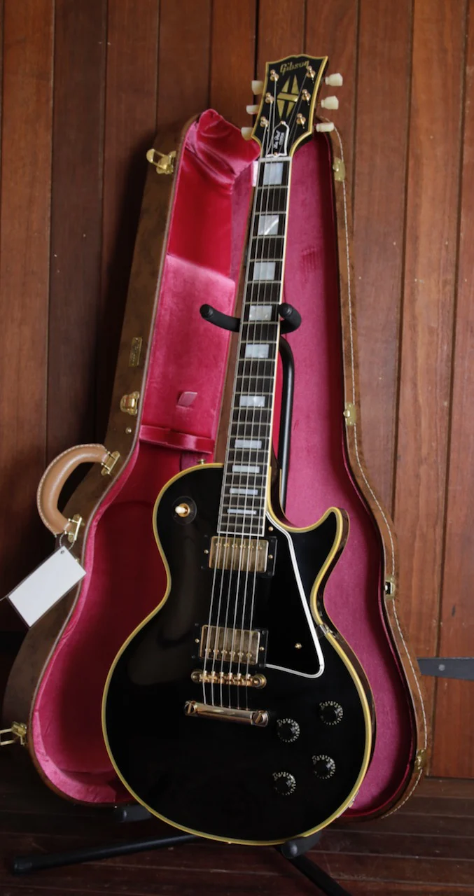 Gibson Custom Les Paul Custom 1957 Reissue 2-Pickup Ebony VOS - Image 9