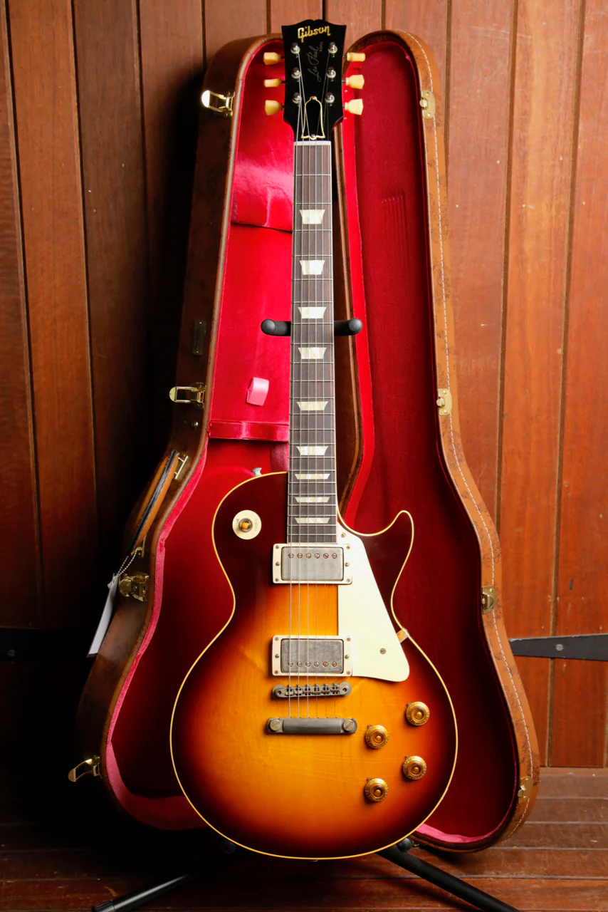 Gibson Custom Murphy Lab 1958 Les Paul Standard Bourbon Burst Ultra Light Aged - Image 2