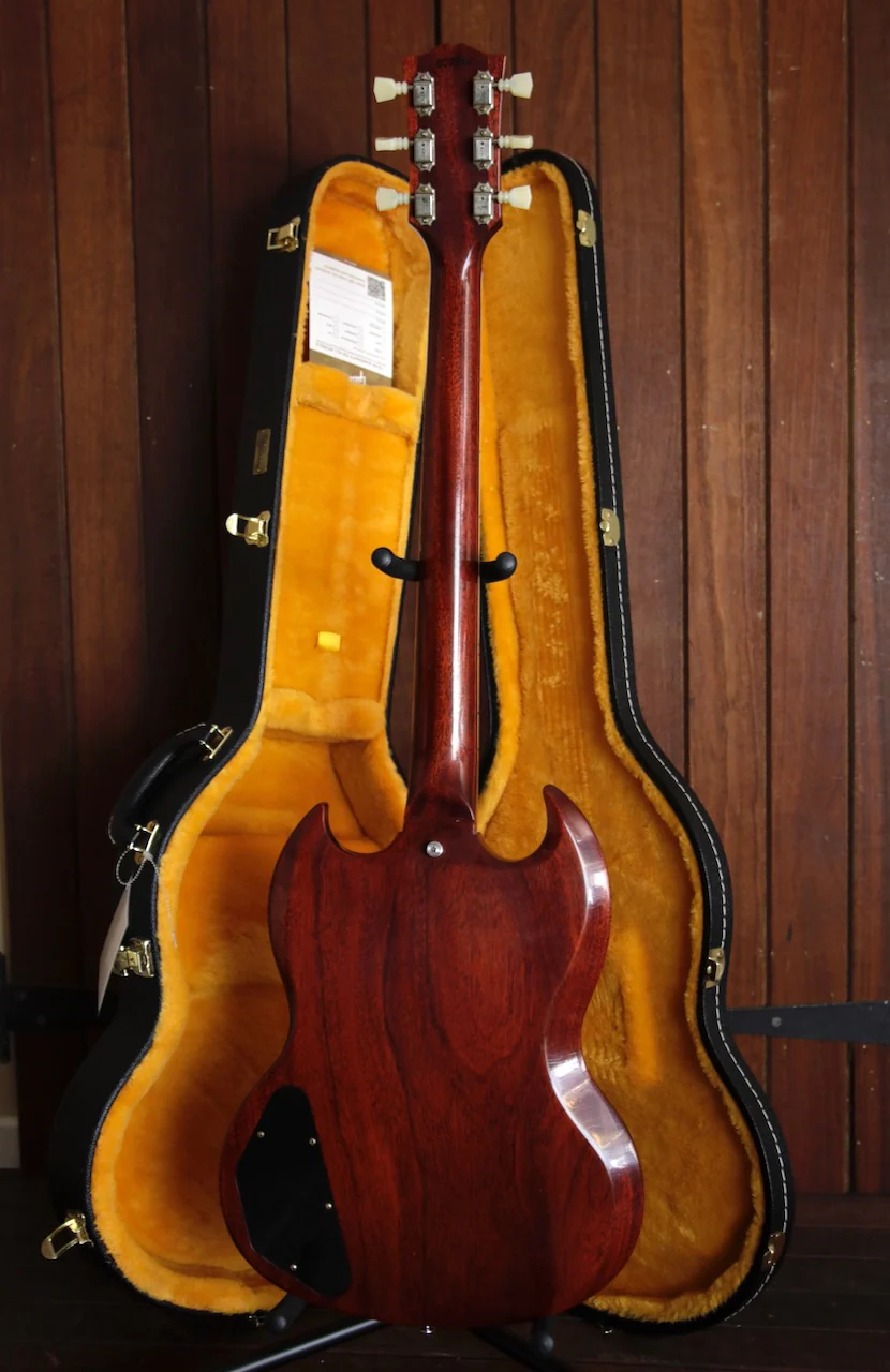 Gibson Custom Murphy Lab 1964 SG Standard With Maestro Vibrola Cherry Red Ultra Light Aged - Image 14