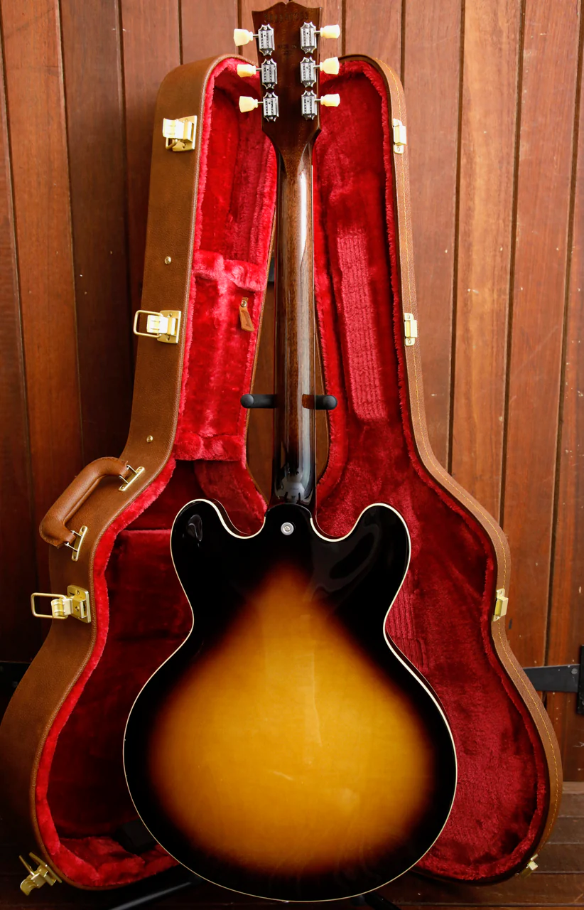 Gibson ES-335 Vintage Burst Semi-Hollow Electric Guitar - Image 11