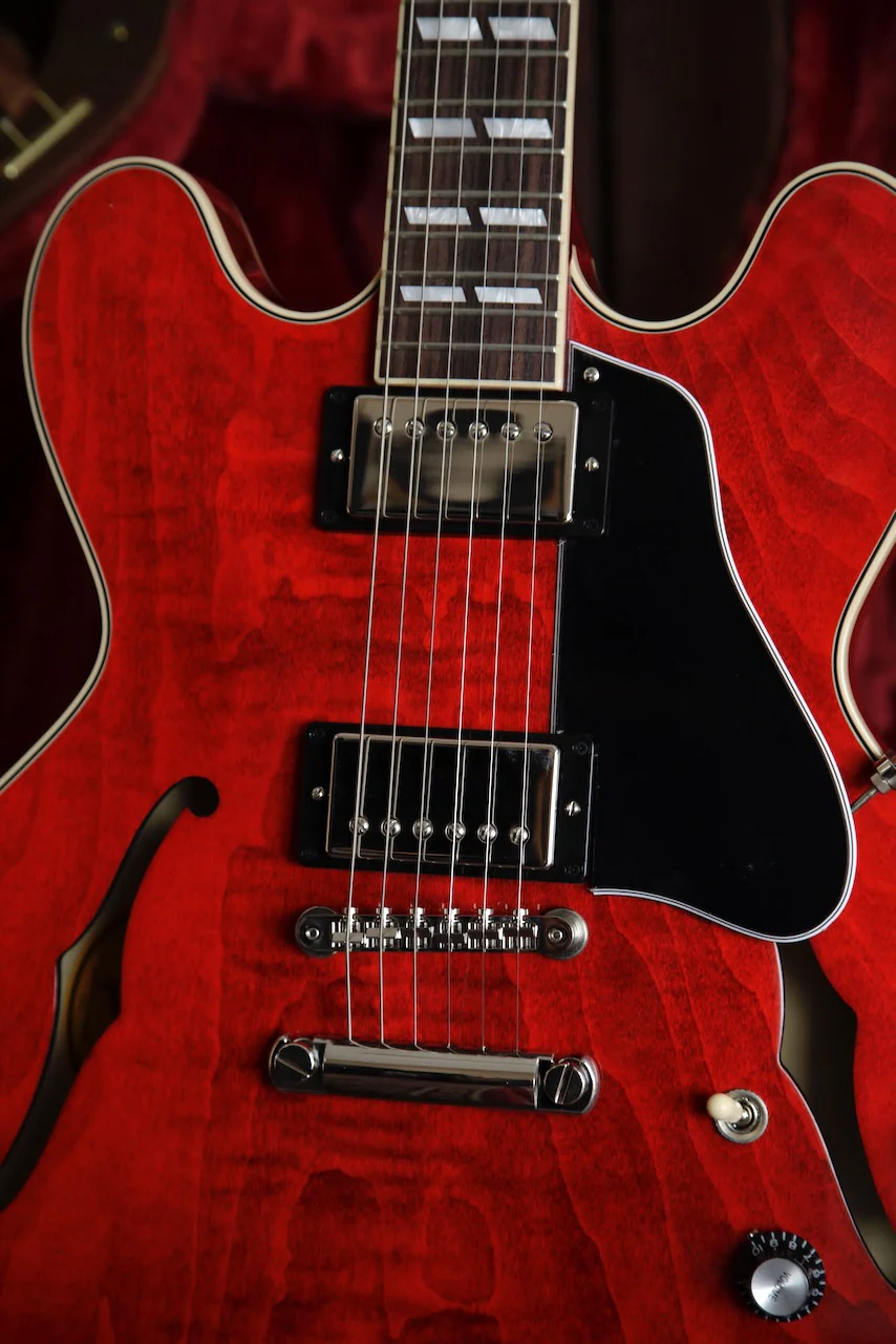 Gibson ES-345 Sixties Cherry Semi-Hollow Electric Guitar - Image 3