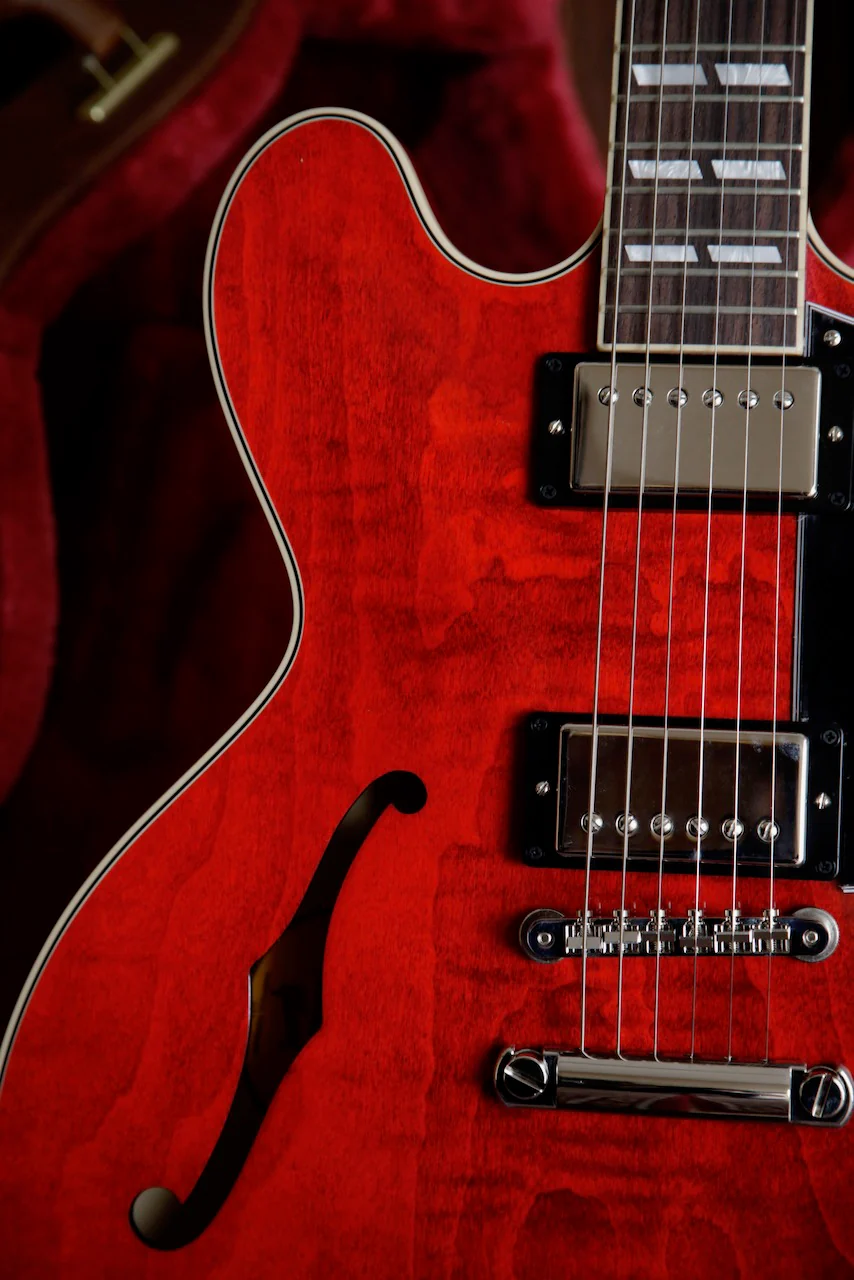 Gibson ES-345 Sixties Cherry Semi-Hollow Electric Guitar - Image 4