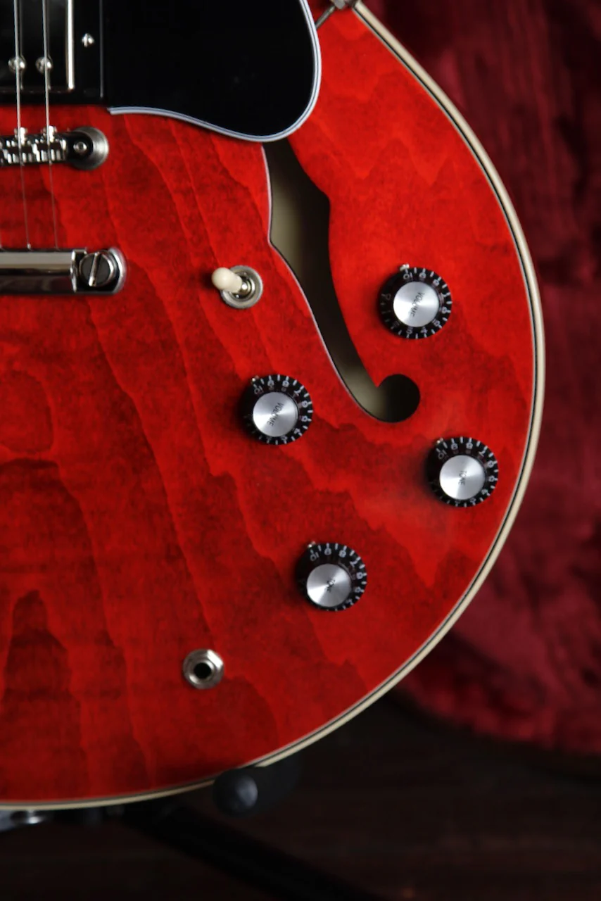 Gibson ES-345 Sixties Cherry Semi-Hollow Electric Guitar - Image 6