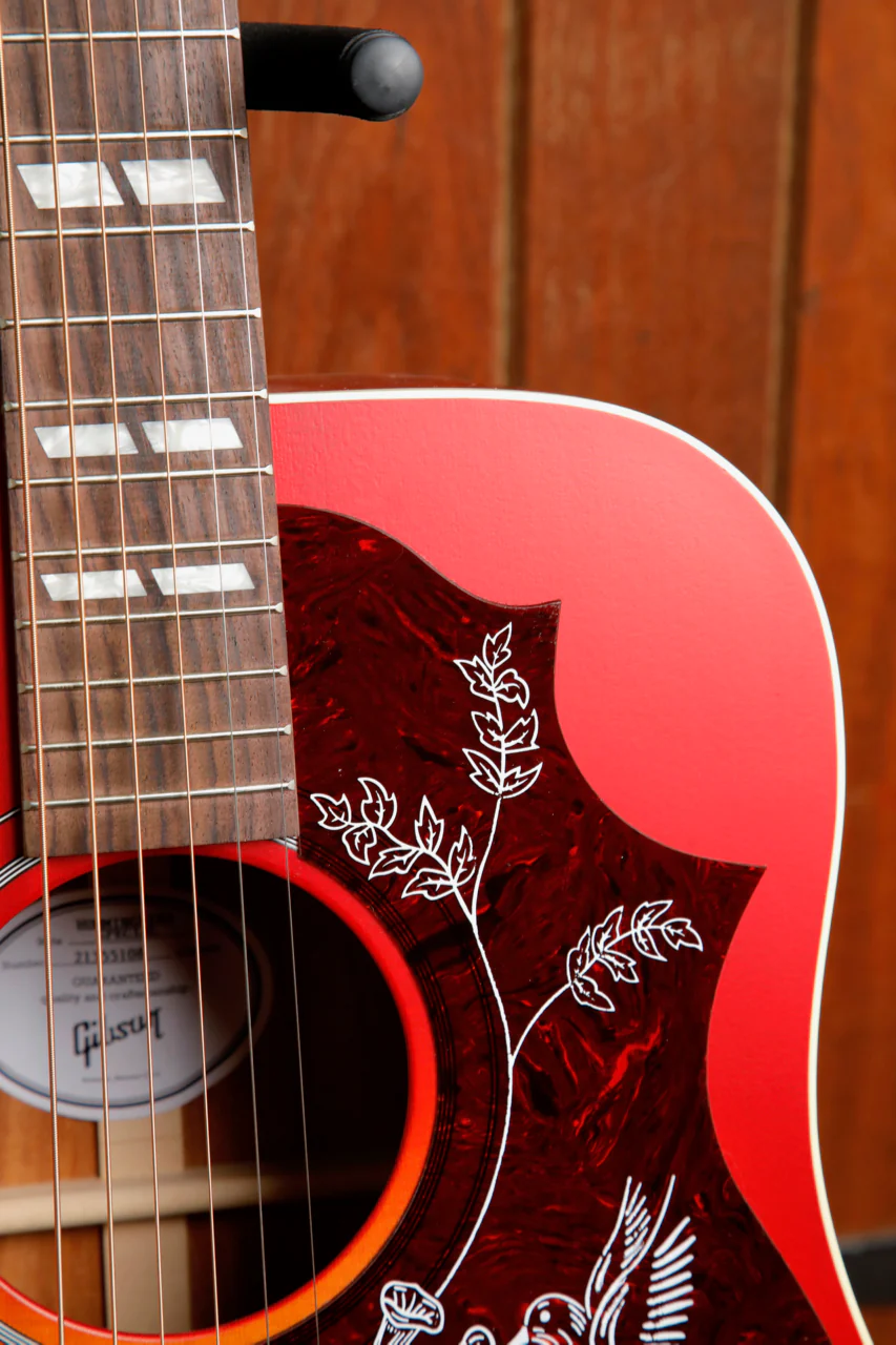 Gibson Hummingbird Special Satin Vintage Cherry Sunburst Acoustic-Electric Guitar - Image 5