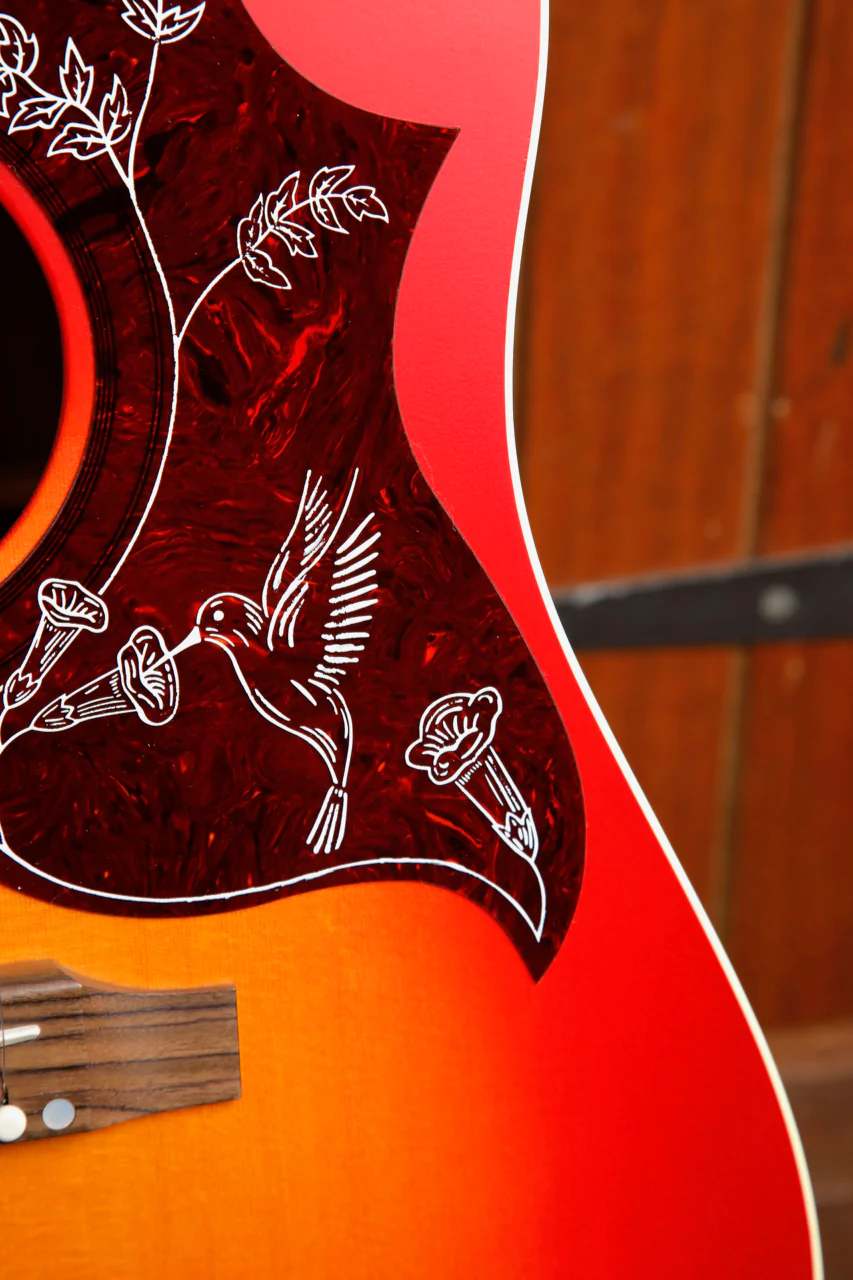 Gibson Hummingbird Special Satin Vintage Cherry Sunburst Acoustic-Electric Guitar - Image 7