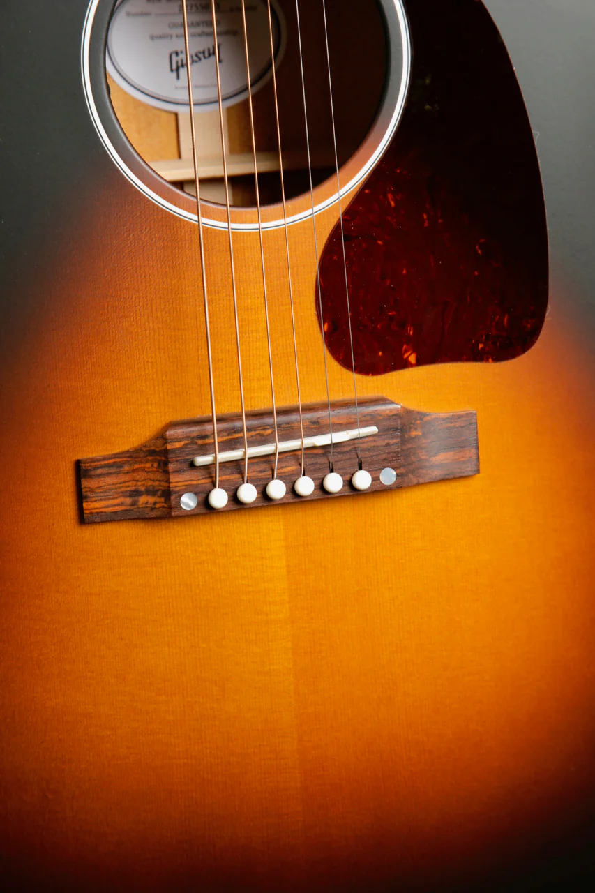 Gibson J-45 Special Satin Vintage Sunburst Acoustic-Electric Guitar - Image 6