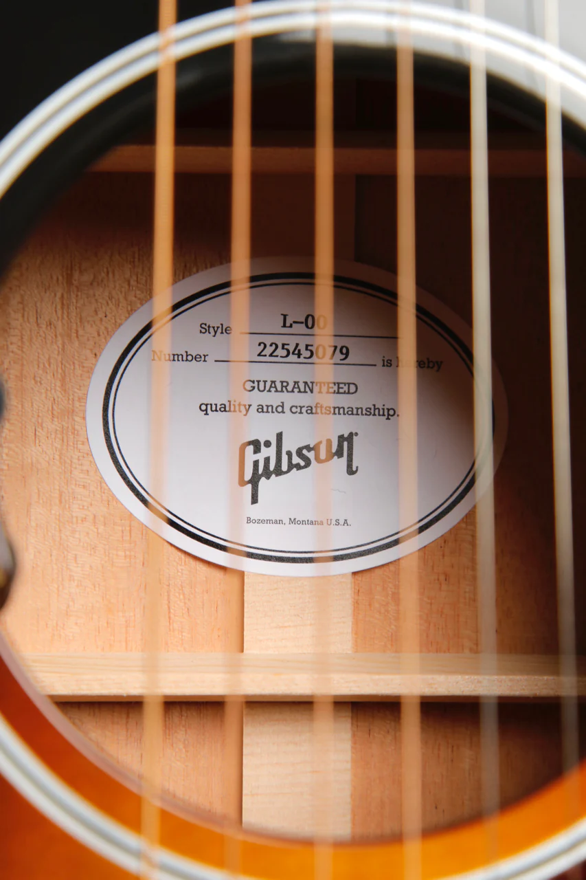Gibson L-00 Standard Vintage Sunburst Acoustic-Electric Guitar - Image 8