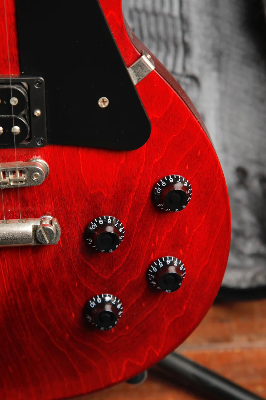 Gibson Les Paul Faded T Worn Cherry Electric Guitar 2017 Pre-Owned - Image 7