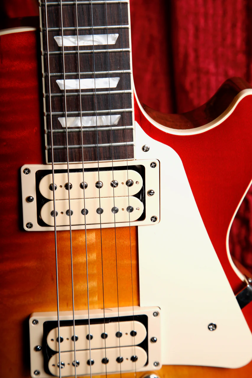Gibson Les Paul Standard 60s Double Trouble Cherry Sunburst Gloss Electric Guitar - Image 5